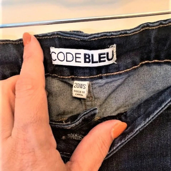 Code Bleu Straight Leg Stretch Chelsea Jean 20W - Picture 4 of 9